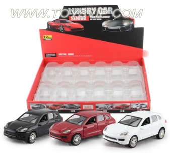 1:32 alloy car (Porsche Cayenne) 3 colors mixed