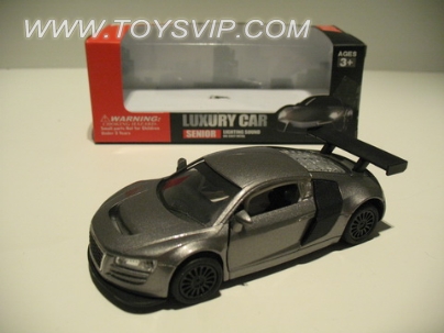 1:32 alloy car (Audi R8) 3 colors mixed