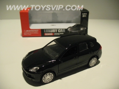 1:32 alloy car (Porsche Cayenne) 3 colors mixed