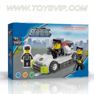 警察系列积木(67PCS)