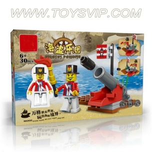 海盗系列积木(30PCS)