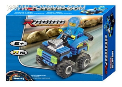 赛车系列积木(71PCS)