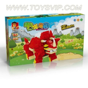 恐龙系列积木(155PCS)