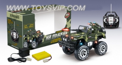 1:10 Four-wheel drive off-road military vehicle