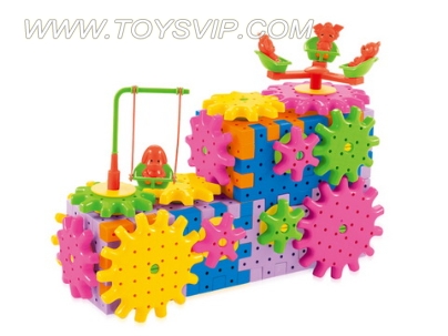 手摇百变积木(78PCS)