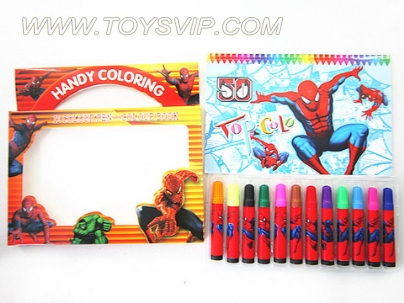 Avengers watercolor pen + pictures