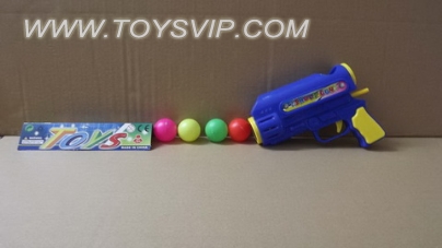 Solid color pong gun