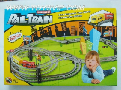3-layer interchange train track