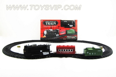 Classical simulation train tracks (light music)