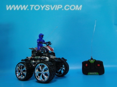 Stone beach motorcycle with light vehicles