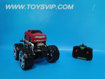 Stone with light off-road vehicles