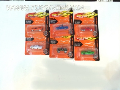 1:64 alloy sliding car