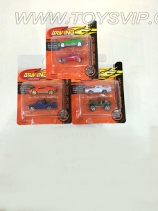 1:64 alloy sliding car
