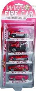 1:64 alloy sliding car loaded Fire 5