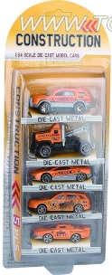 1:64 alloy sliding car project five loaded