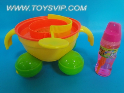 Microwave Bubble Machine