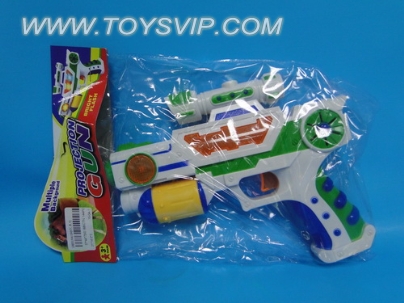 Electric projection gun (with light and music)