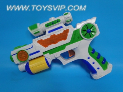 Electric projection gun (with light and music)