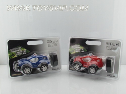 Two-way cross-country police car (NOT INCLUDED).
