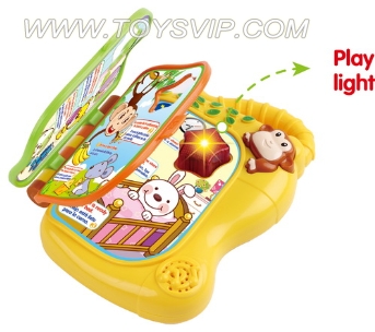 Monkey flip book learning machine