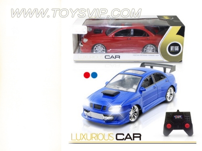 1:16 two-way remote control car with headlights (Subaru)