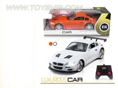 1:16 two-way remote control car with headlights (BMW)
