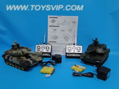 Infrared remote control battle tank (including electricity)