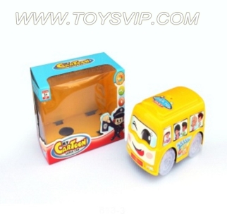 Electric universal cartoon bus