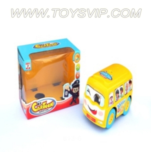 Electric universal cartoon bus