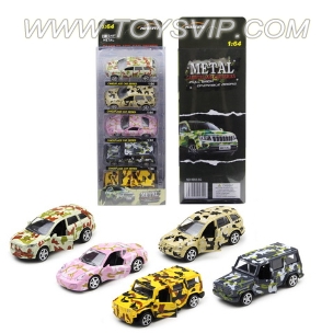 1:64 alloy car Camouflage