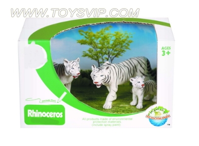 PVC wild white tiger (3)