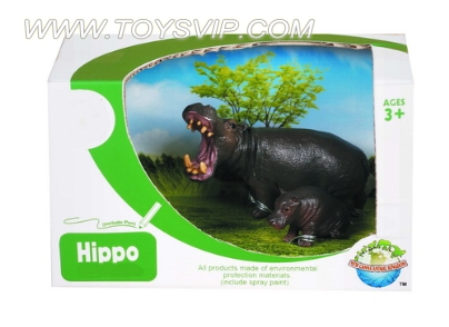 PVC wild hippopotamus (2)