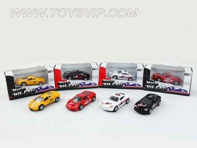 1:50 alloy back of car racing