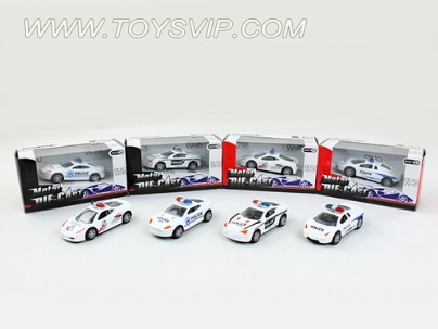 1:50 alloy back police cars