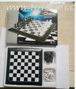 Folding 3 in 1 with magnetic chess