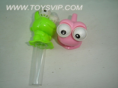 Frog blowing ball (can be loaded sugar) with sugar control