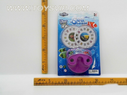 Seabed round viewing machine
