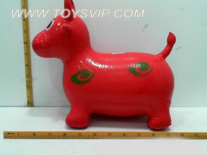Ordinary inflatable jumping horse