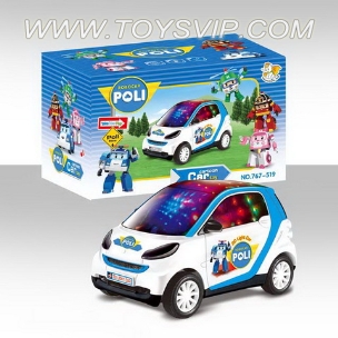3D灯光音乐电动精灵车