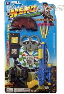 Solid color needle gun