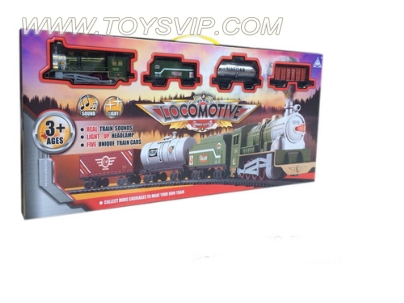 Electric rail train