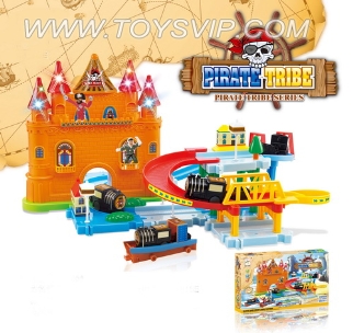 Viking tribes electric train track