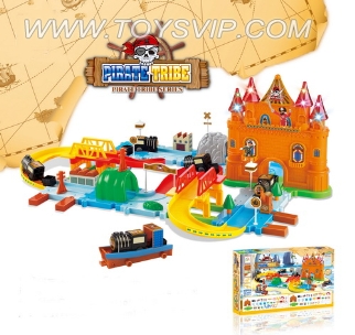 Viking tribes electric train track
