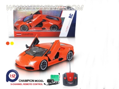 Five-door Lamborghini 1:12 remote control cars (including electricity)