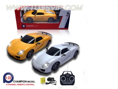 Porsche 1:22 Stone remote control cars (including electricity)