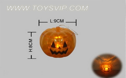 Transparent Candlestick pumpkin