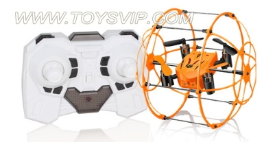 Quadrocopter aircraft