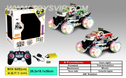 8 Function deformation stunt car (including charging)