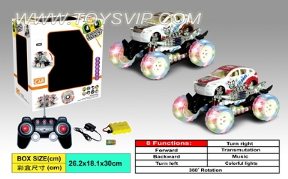 8 Function deformation stunt car (including charging)