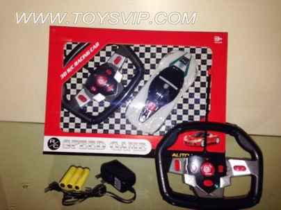 Ferrari police car 3D dynamic remote control cars (including electricity)